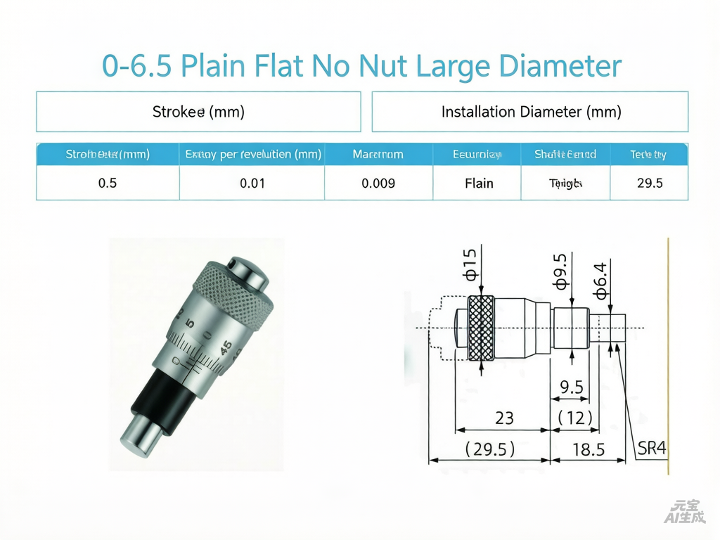 Micrometer, caliper, micrometer head, measuring instrument, measurement