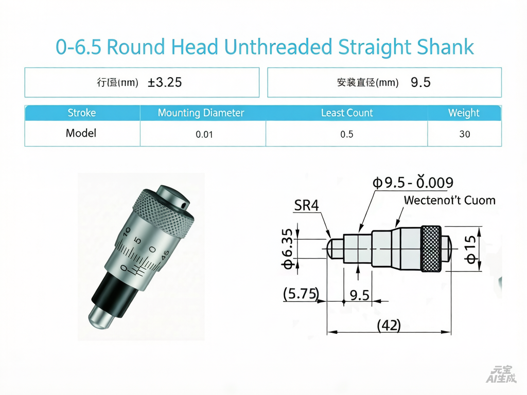 Micrometer, caliper, micrometer head, measuring instrument, measurement