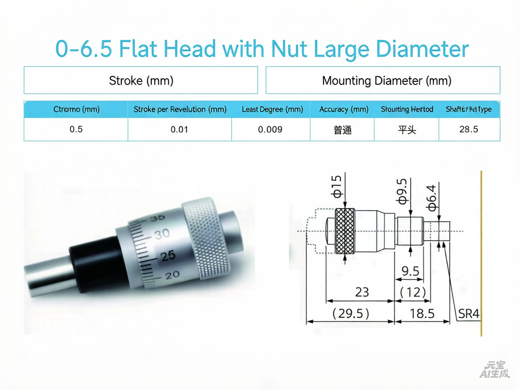 Micrometer, caliper, micrometer head, measuring instrument, measurement